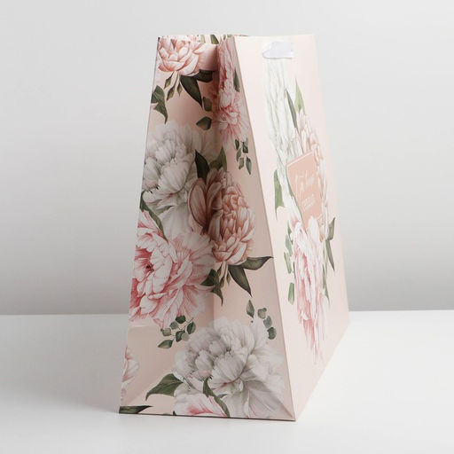 Пакет подарочный ламинированный, упаковка, «Сердце», XL 40 х 49 х 19 см