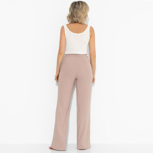 Брюки на резинке Оглушительный успех (капучино) - Charutti фото 5
