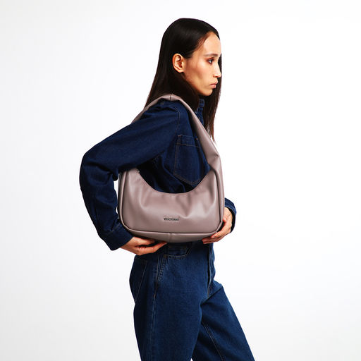 Сумка женская TEXTURA, багет, маленький размер, цвет бежевый  фото 5