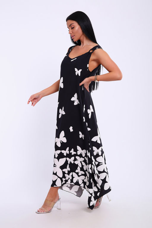 Сарафан летний больших размеров пляжный домашний 5740 - Натали фото 29