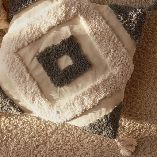 Наволочка декоративная с кисточками SL Home, 45×45 см, хлопок 100%