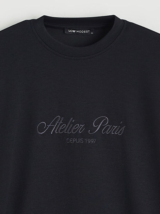 Paris Nak??l? Kad?n Sweatshirt Tunik