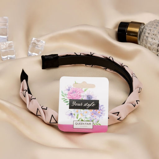 Цена за 2 шт. Ободок для волос «Амалия», треугольники, 2 см, МИКС