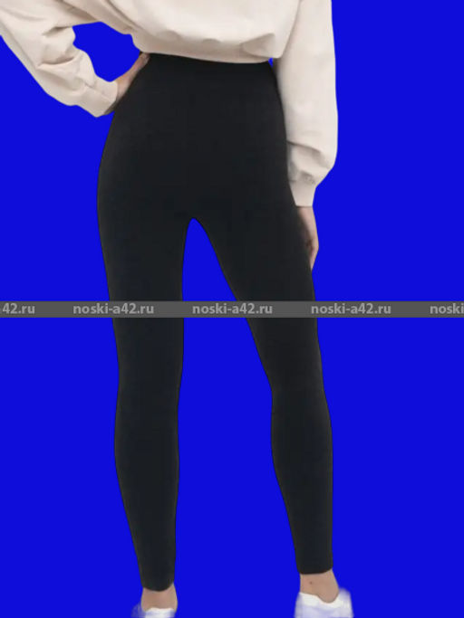 Цена за 1 шт. 1 ПАРЫ - ЗУВЕЙ теплые лосины женские кашемир внутри с мехом L-4ХL (фактически 48-58) фото 2