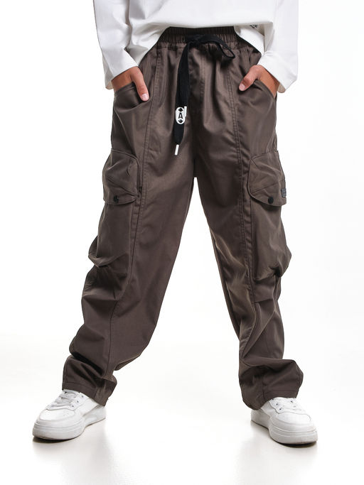 Брюки карго 33-91232 черный - Mini maxi фото 20