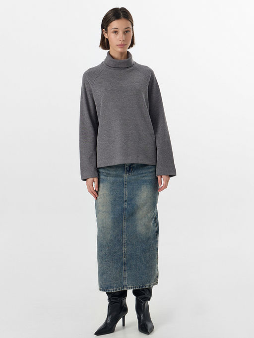 Джемпер женский серый - Mark formelle фото 2