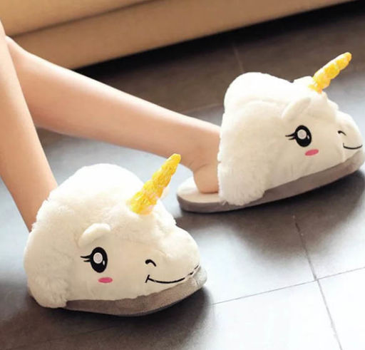 Тапочки домашние Единорожки