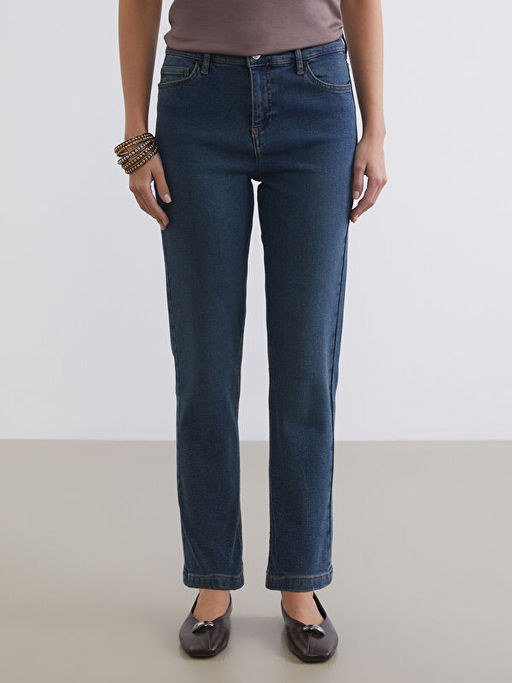 Slim Fit Kad?n Jean Pantolon