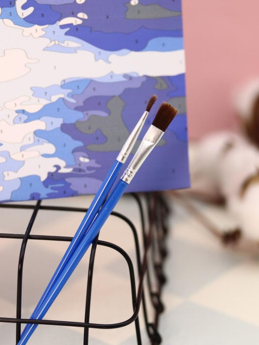 Картина по номерам на подрамнике Draw Me! Moon, (20*20 см)