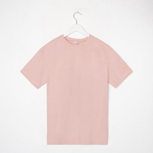 Футболка женская MINAKU OVERSIZE FIT, бежевая, размер 52