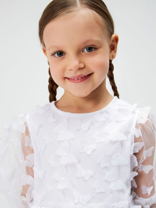 ACOOLA / Платье детское для девочек Kirishi белый  фото 3