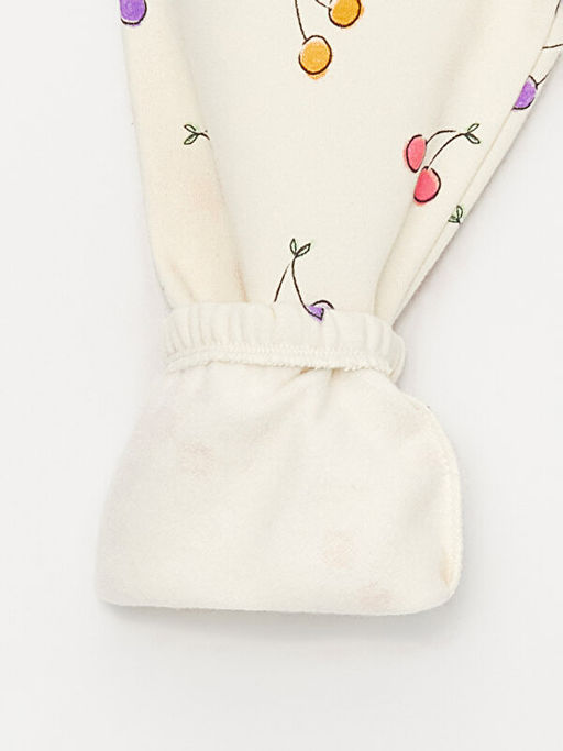 Beli Lastikli Bask?l? K?z Bebek E?ofman Alt - Waikiki фото 3