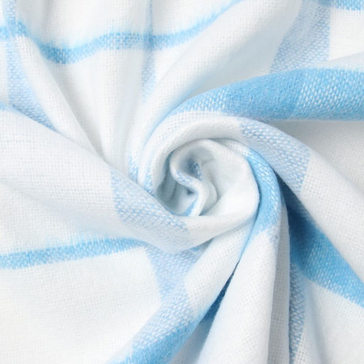 Плед Palermo 140х200см, 15S/SOUL, коб/белый/коб, шерсть 20%, пан 40%, пэ 40% - Влади фото 3