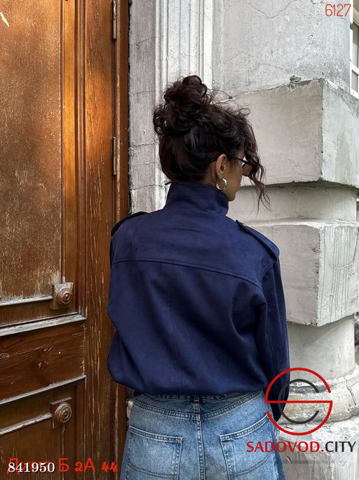 Замшевая куртка весенняя