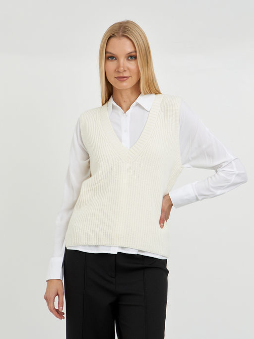 пуловер женский из шерсти - Glenfield фото 2