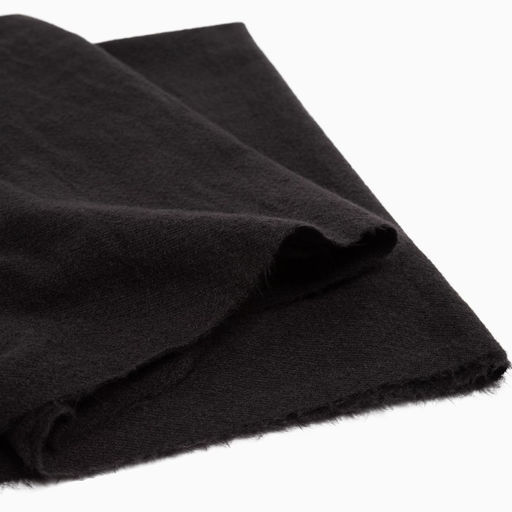 Палантин женский MINAKU однотонный цв. черный, размер 68*180 см