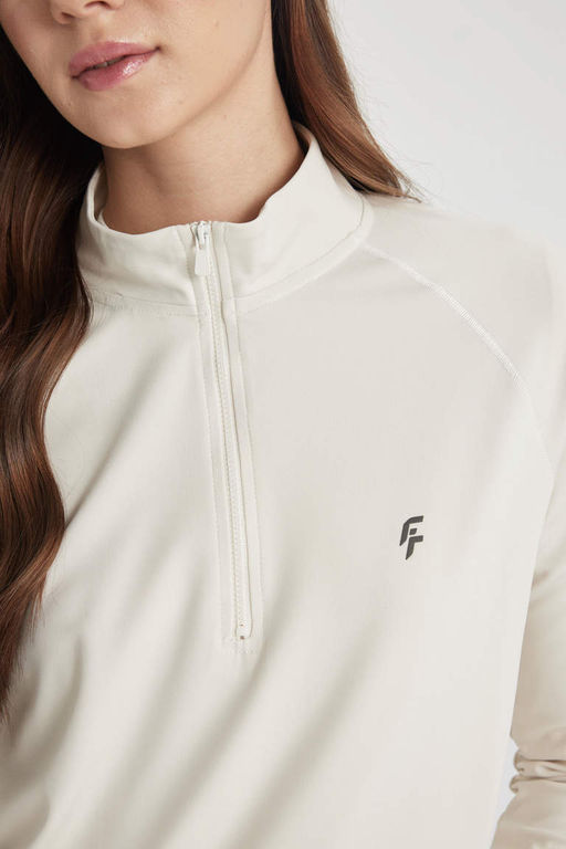 DeFactoFit Длинная футболка с воротником-стойкой и длинными рукавами для спортсменов  фото 5