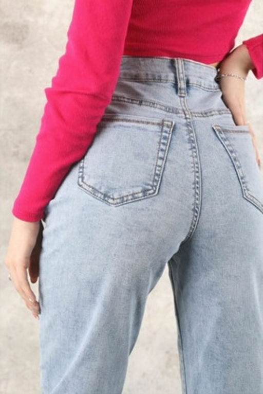 Джинсы Мом