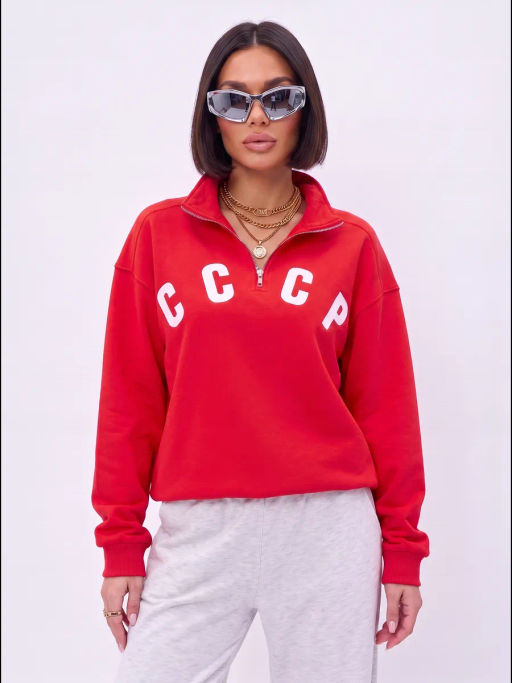 свитшот толстовка джемпер СССР футер 3хнитка петля, пенье, - Knitka wear фото 23