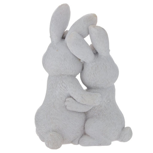 Фигурка декоративная Зайцы, L11 W7 H16 см - Remeco фото 4