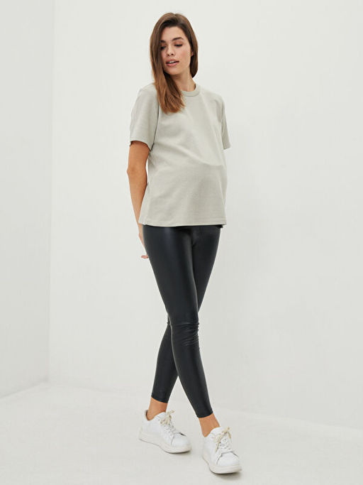 Kar?n Panelli D?z Hamile Tayt