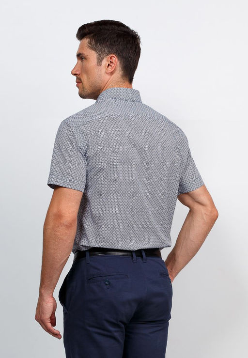 Сорочка мужская короткий рукав GREG 213/109/931/Z/1