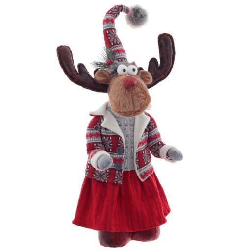 Игрушка набивная "Олень", L29 W17 H101/72 см, 2в.