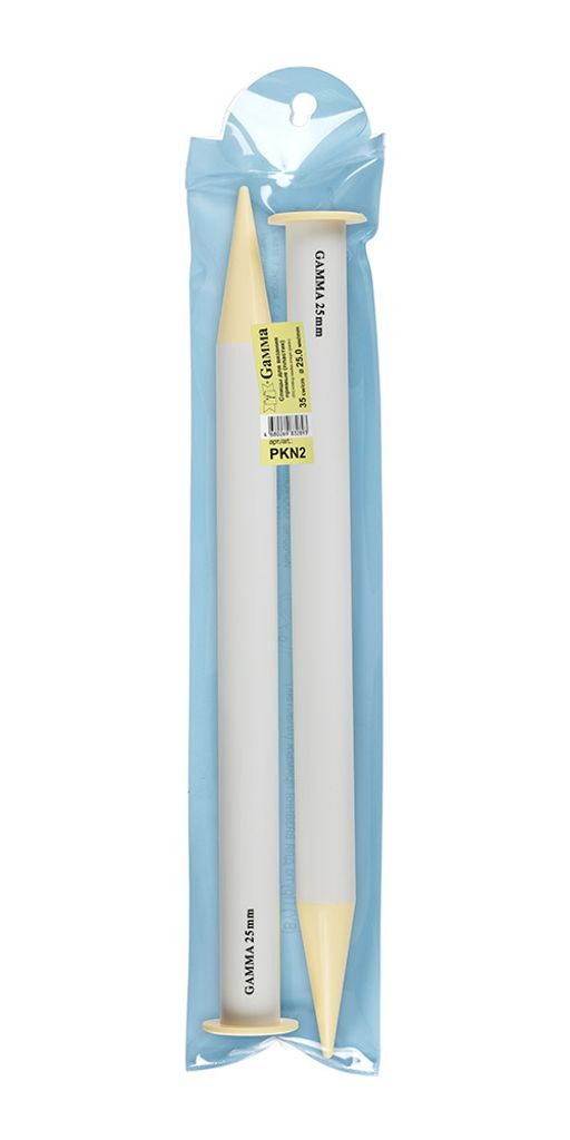 Спицы GAMMA прямые PKN2 пластик d 25.0 мм 35 см 2 шт