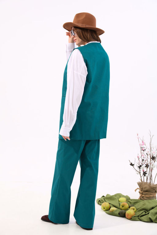 Костюм NIKVA н937-2 изумруд  фото 2