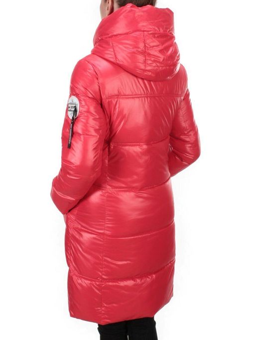 2187 RED Куртка зимняя женская AIKESDFRS (200 гр. холлофайбера) - Fashion фото 4