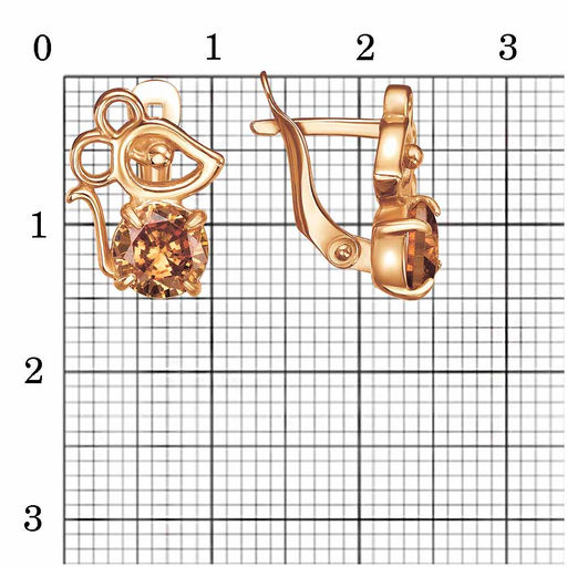СЕРЬГИ 34815455-5 - Красная пресня фото 4