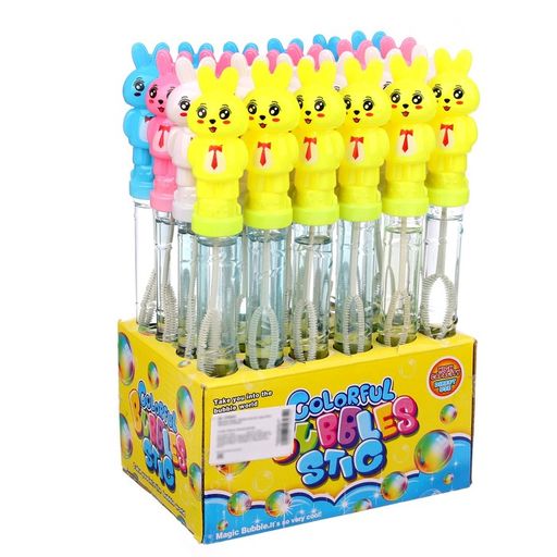 Цена за 24 шт. Мыльные пузыри Зайчики в галстуке 263,52,5 см - Funny toys фото 3