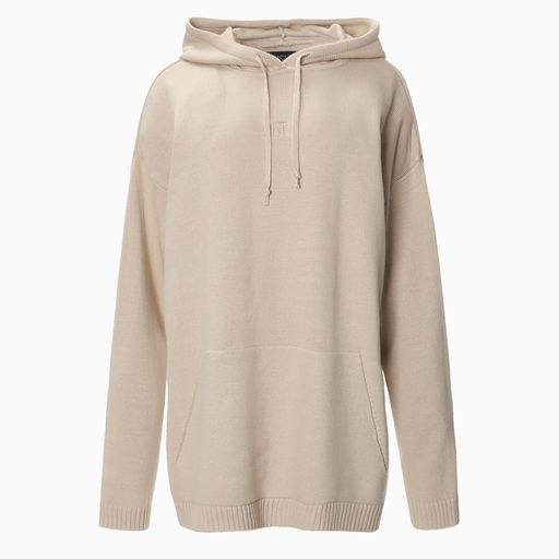 Джемпер женский с капюшоном MIST, бежевый, onesize (44-48)