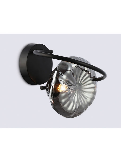 Бра LH15005, 1хG9, 40 Вт, чёрное, 19.5×21×17 см