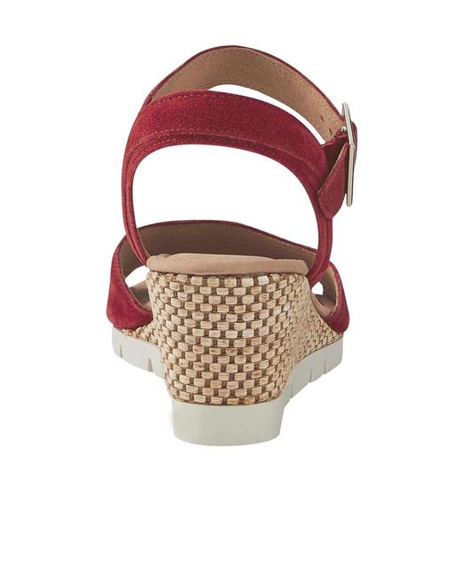 Босоножки, красные - Heine фото 5