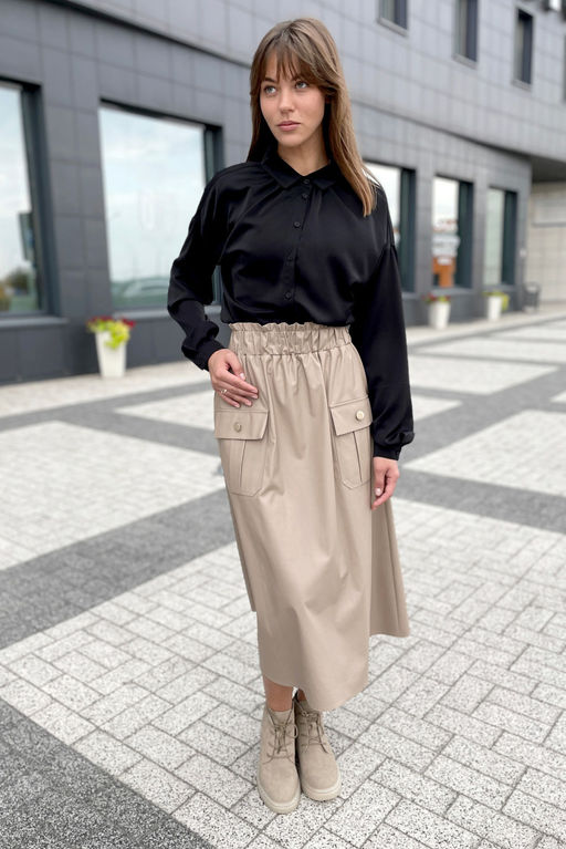 Юбка Rumoda 2143 бежевый  фото 6