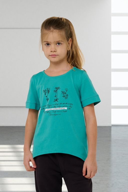 футболка для девочки Д 095-21 -50%