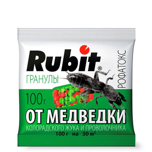 Рофатокс 100г гранулы от медведки, проволочника