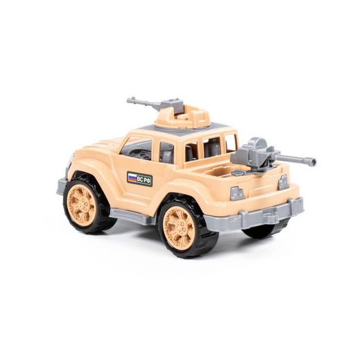 Автомобиль-пикап военный-сафари Легионер-мини с 2-мя пулемётами (в сеточке) - Полесье фото 3