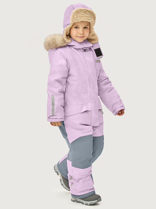 Комбинезон 8з1626 орхидея/светло-серый - Nikastyle фото 4