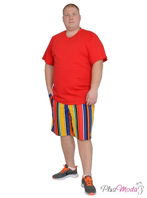 Футболка Модель №1028 размеры 44-84 - Plusmoda фото 5
