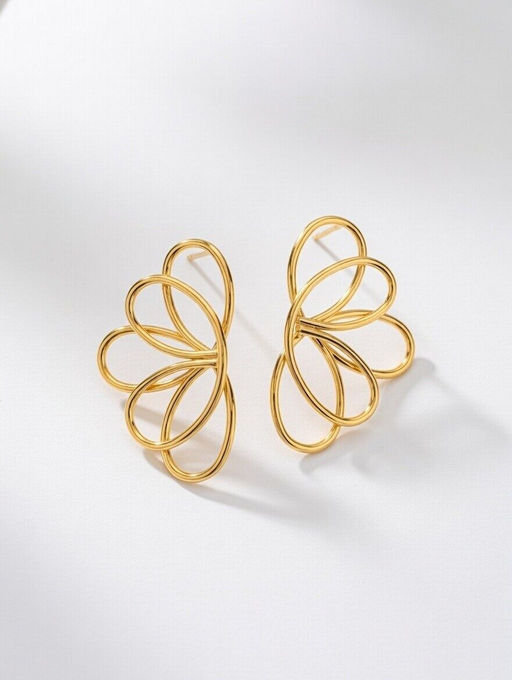 Стильные серьги