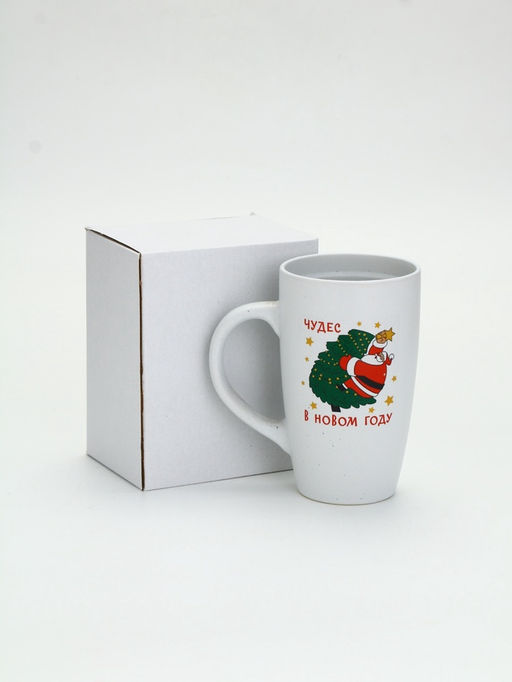 Кружка новогодняя Чудес в новом году, матовая, 530 мл
