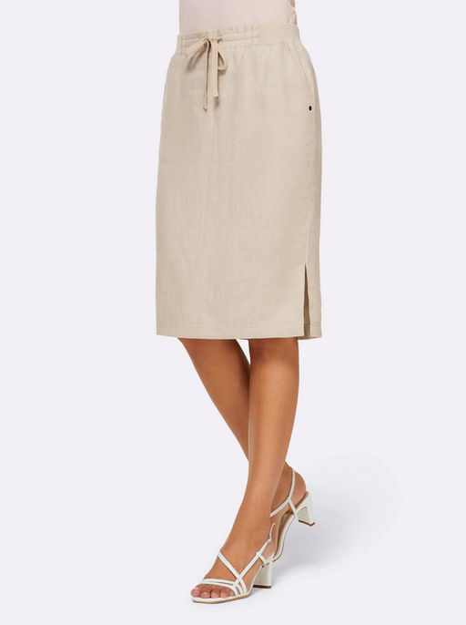 Юбка, бежевая - Linea tesini фото 3