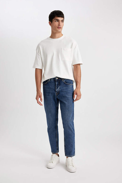 Облегающие джинсовые брюки скинни с высокой талией Wiser Wash в стиле 90-х годов - Defacto фото 2