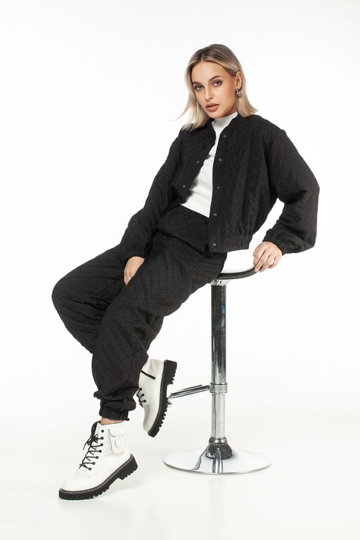 Брюки бананы TR034_BLK