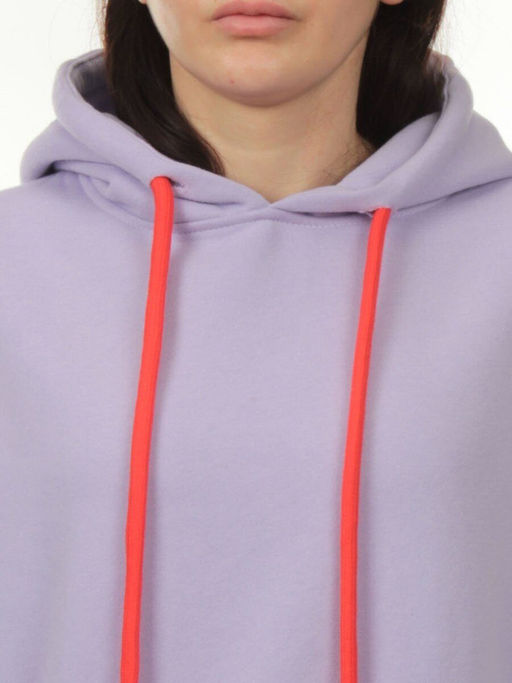 2226 LILAC Толстовка женская (85% хлопок, 10% полиэстер, 5% спандекс) - Fashion фото 4