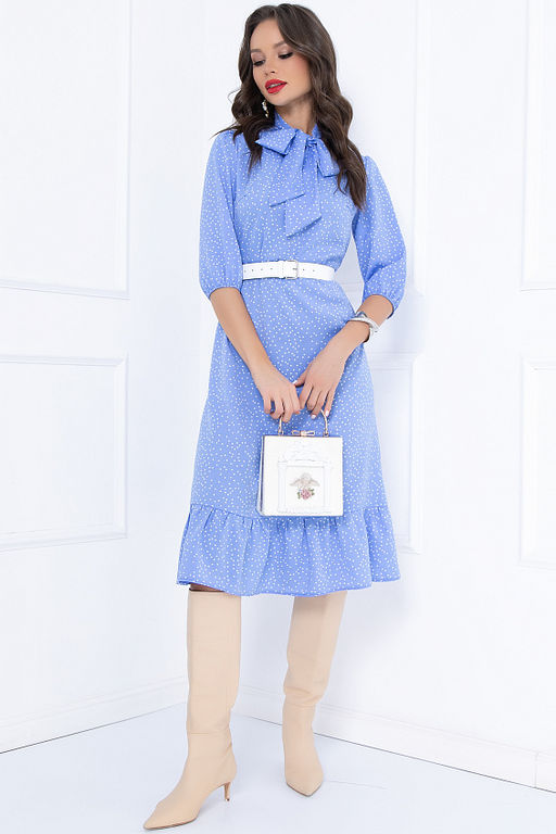 ПЛАТЬЕ НОГАРА (ЛАЙТ БЛУ) - Bellovera фото 8