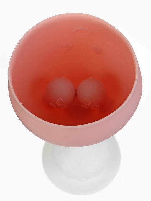 Прорезыватель для зубов с погремушкой 3 в 1 «Зайка», пищевой силикон, розовый