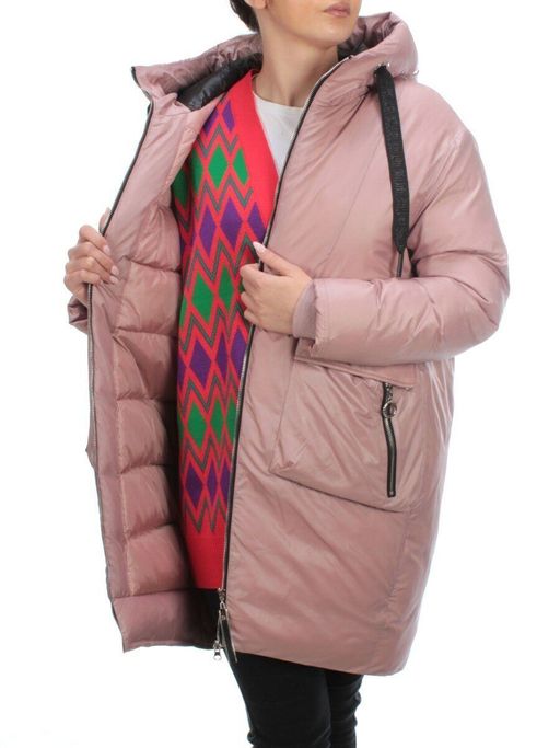 20-07PINK POWDER Пальто зимнее облегченное YIGAYI - Fashion фото 10